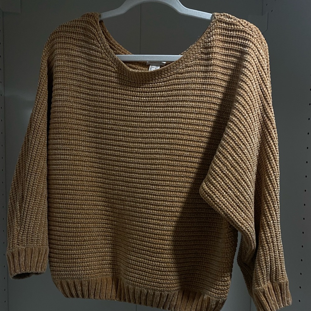 FOREVER 21 Oversized Crochet Sweater XS